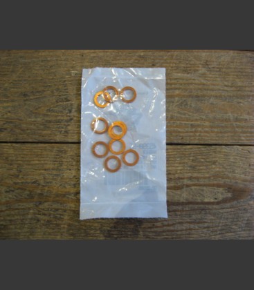 Copper washers forkdrain