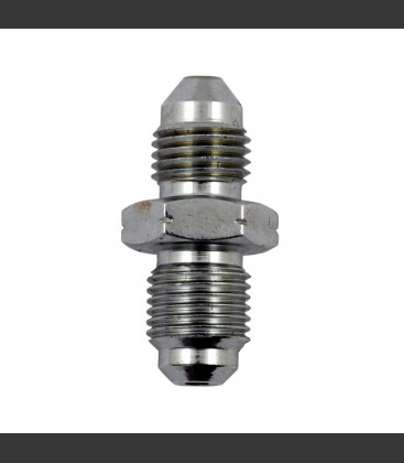 ADAPTER FITTING, M10-1.00 MALE TO 3/8-24 AN-3 MALE 
