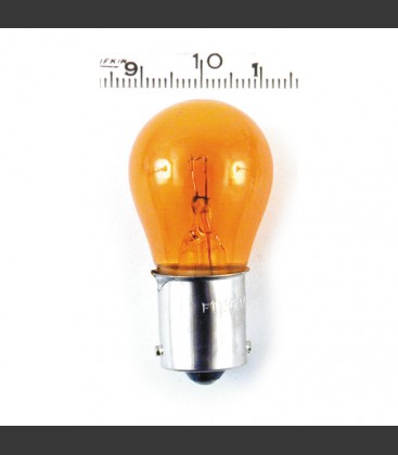 LIGHTBULB TURN SIGNAL, SINGLE FIL. AMBER