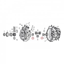 THRUST WASHER, PINION SHAFT BEARING