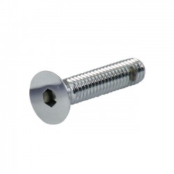 M6 X 12MM FLATHEAD ALLEN BOLT CHR