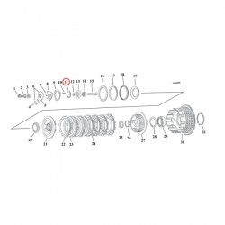 RET.RING, CLUTCH BEARING GUIDE