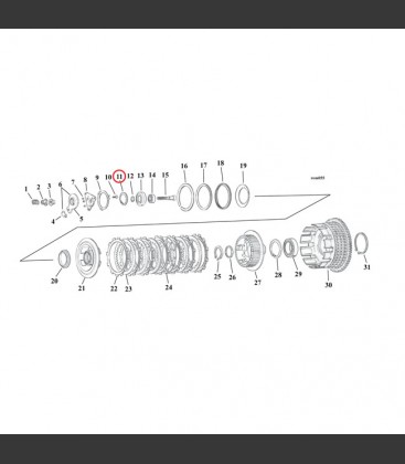 RET.RING, CLUTCH BEARING GUIDE