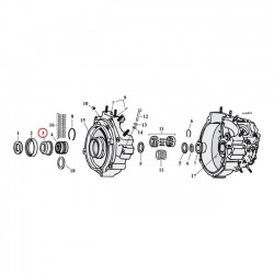 SPACER, SPROCKET SHAFT .336 INCH