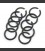 RETAINING RINGS, PINION SHAFT BEARING