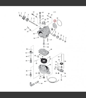 THROTTLE PLATE, G CARB