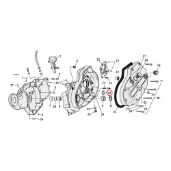 SPROCKET SHAFT BEARING SPACER .110 INCH