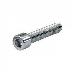 POLISHED ALLEN BOLT,CHROME 1/4-20 X 3/4