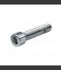 POLISHED ALLEN BOLT,CHROME 1/4-20 X 3/4