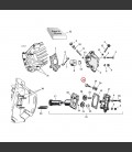 CHAIN OILER ADJ. SCREW (SLOTTED)