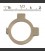 LOCK TAB, SWINGARM PIVOT BOLT