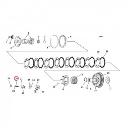 ADJUSTING SCREW, CLUTCH