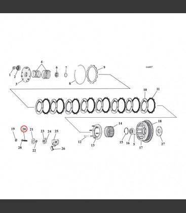 ADJUSTING SCREW, CLUTCH