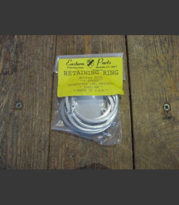 Retaining ring transmission bearing