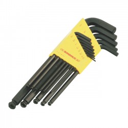 ALLEN/BALL - WRENCH SET. USA SIZES