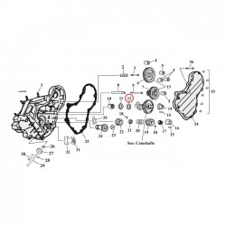 THRUST WASHER, CAMSHAFT .075 INCH