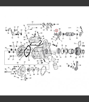 THRUSTWASHERS SHIFTER CAM SUPPORT