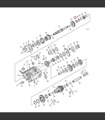 BUSHING, MAINSHFT 2ND & 3RD GEARS