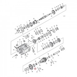 TRANSM BUSH, C.SHFT 1ST & 2ND GEAR