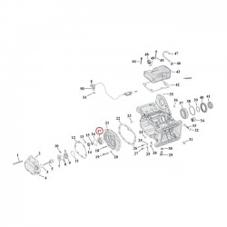 Bearing transm. main & countershaft