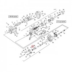 RETAINING RING SHAFT STARTER