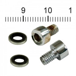 Forkslider drain screw allenhead