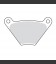 Brakepads 72-84 fl front & rear 