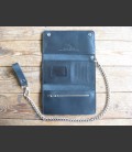 BIKER WALLET BLACK