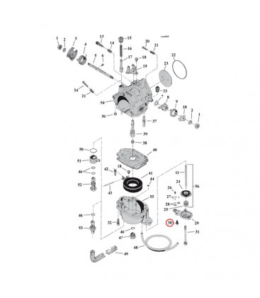 Acc.pump cap screw