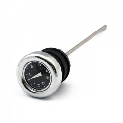 OIL TANK DIPSTICK WITH TEMP. GAUGE BLACK