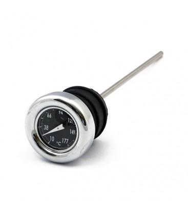 OIL TANK DIPSTICK WITH TEMP. GAUGE BLACK