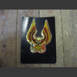 Decall skull and wings Large