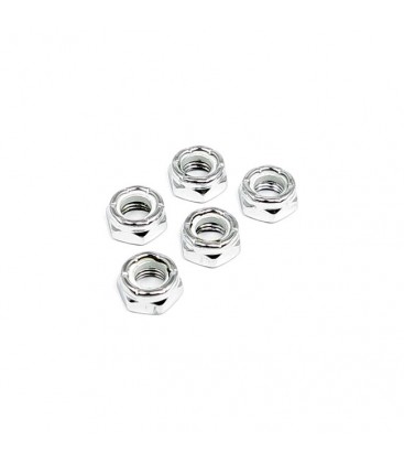 JAM LOCK NUT CHROME, 9/16-18