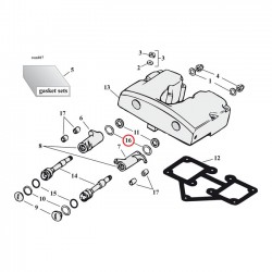 ROCKER ARMS SHIMS, .020 INCH