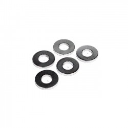 CHROME FLAT WASHERS 1/4 INCH