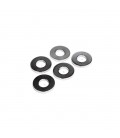 CHROME FLAT WASHERS 1/4 INCH