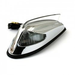 Clear lens antique style fender light