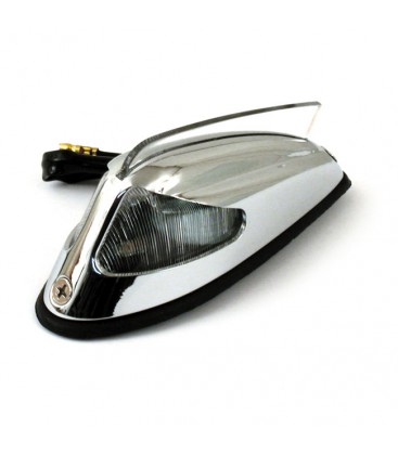 Clear lens antique style fender light