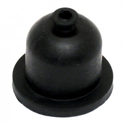 Black rubber solenoid boot