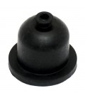 Black rubber solenoid boot