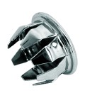 Handlebar end plug 15/16" chrome