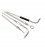 Idle cable +8" Argent
