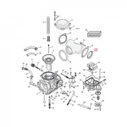 Intake seals manifold S&S heads