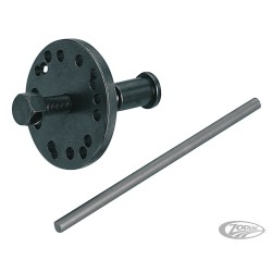 Clutch hub puller w/rod