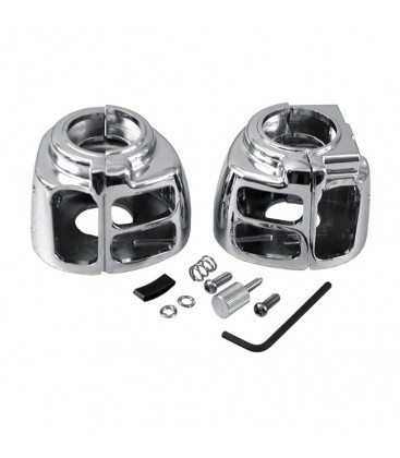 Switch housing set chrome 96-10 soft.