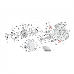 Camshaft needle bearing inner