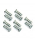 Screw primary chain tensioner anchor plate