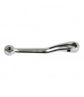 Shifter lever, no splines 54-73 fl chrome