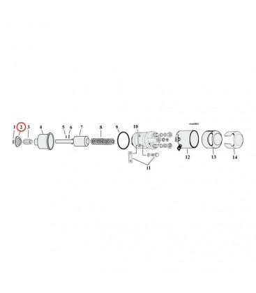 mcs solenoid spring retainer