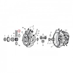 Ret. ring sprocketshaft L83-99 bt